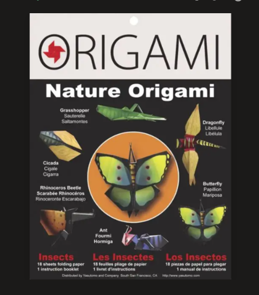 Origami Folding Paper Nature Origami Insects